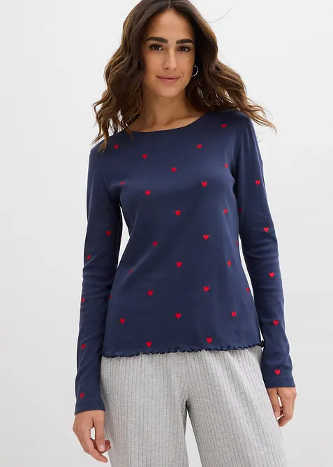 T-shirt manches longues, bonprix