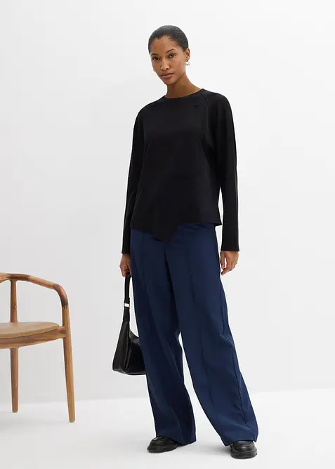 T-shirt manches longues 100% coton, bonprix