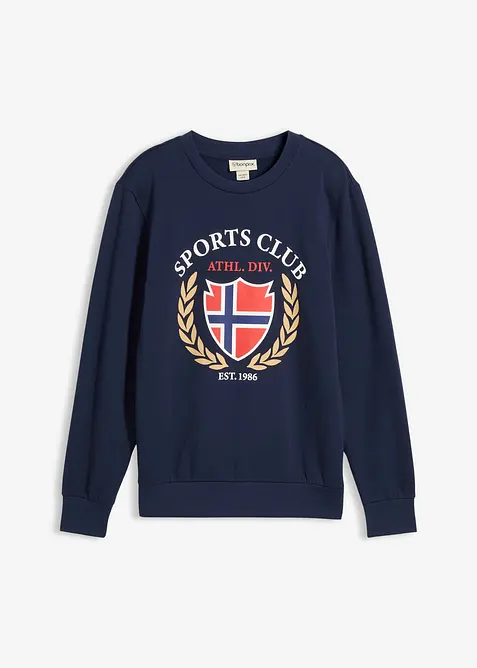 Sweat-shirt 100% coton, bonprix