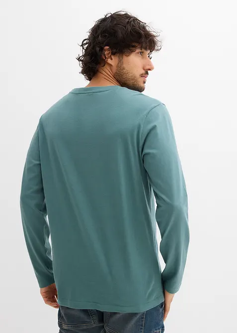 T-shirt manches longues 100% coton, bonprix