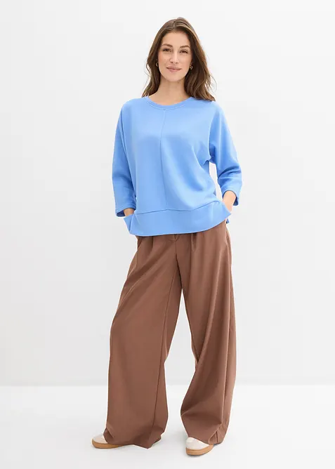 Sweat en mati&egrave;re textur&eacute;e, bonprix