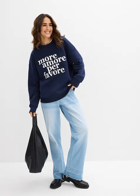 Sweat-shirt oversize, bonprix