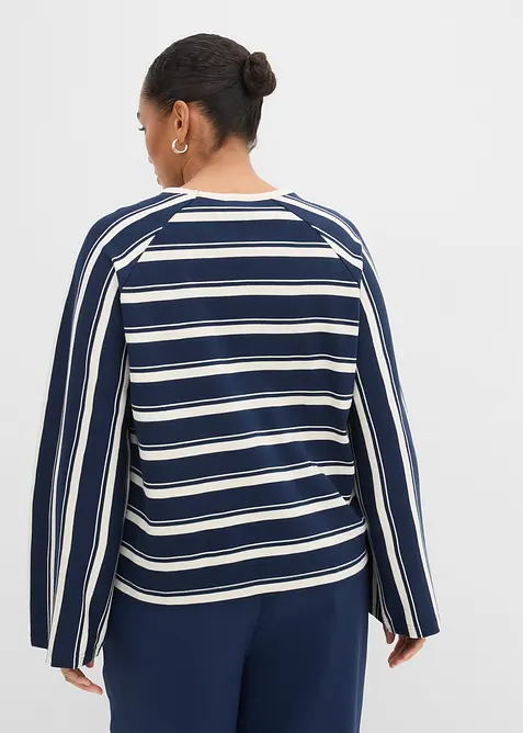 T-shirt manches longues en jersey lourd, bonprix