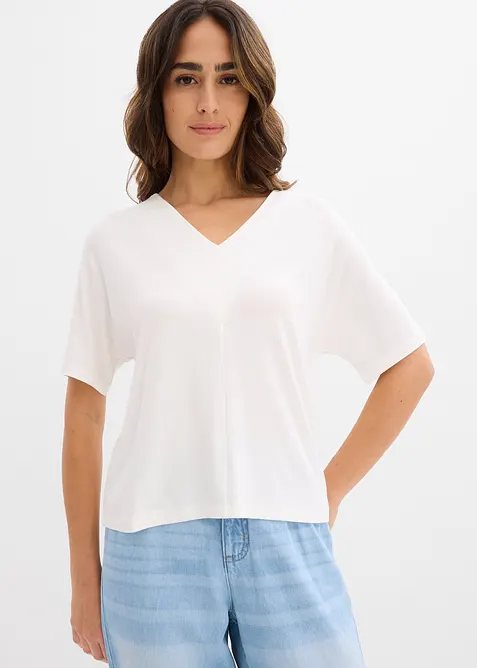 T-shirt en viscose extensible, bonprix