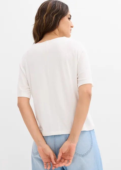 T-shirt en viscose extensible, bonprix