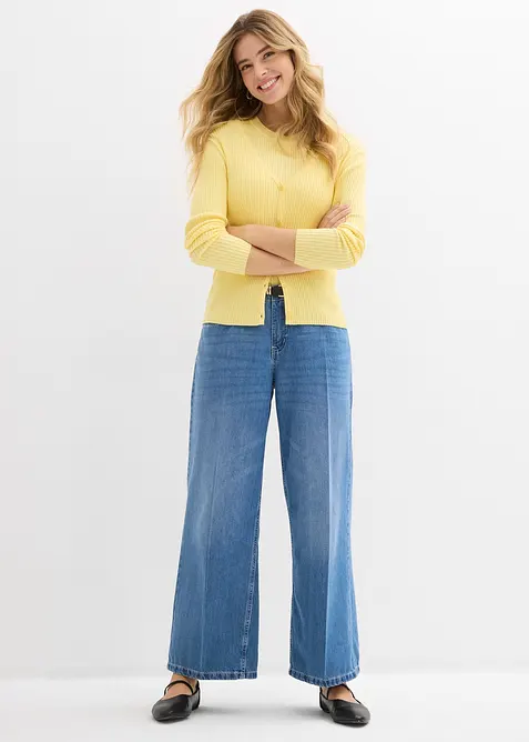 Gilet en maille fine, bonprix