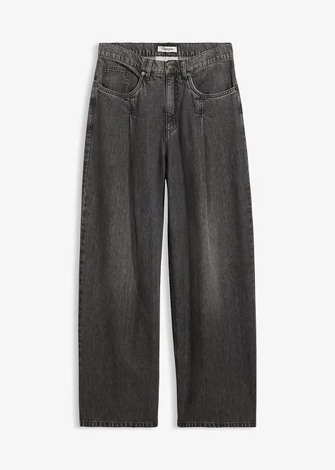 Jean large taille haute, bonprix