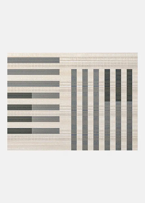 Paillasson lavable &agrave; motif graphique, bonprix