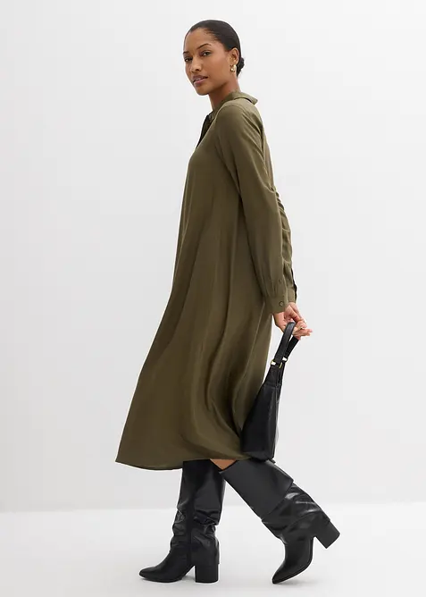 Robe blouse, bonprix