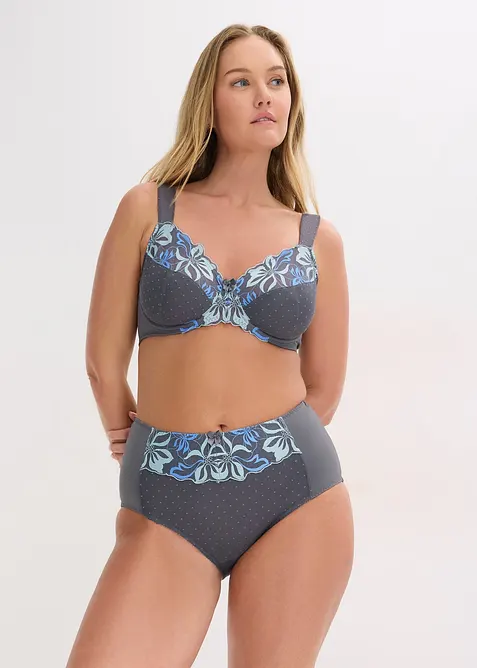 Soutien-gorge minimiseur &agrave; bretelles rembourr&eacute;es, bonprix