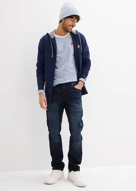 T-shirt manches longues 100% coton, bonprix