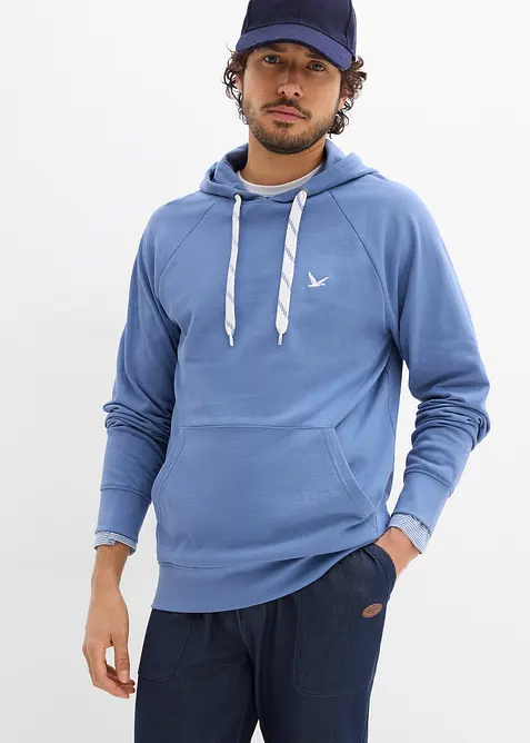Sweat &agrave; capuche 100% coton, bonprix