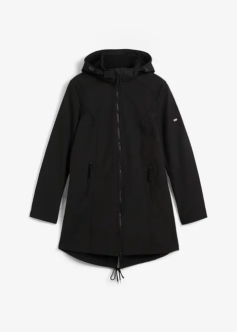 Parka d&eacute;perlante en softshell, bonprix