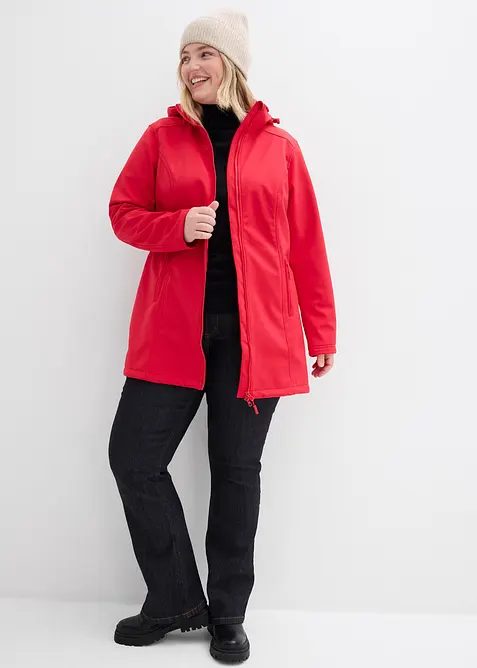 Parka d&eacute;perlante en softshell, bonprix