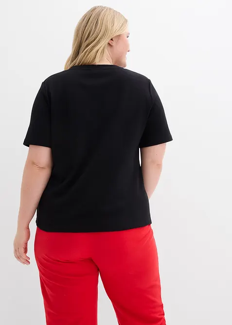 Lot de 2&nbsp;T-shirts en jersey &eacute;pais 100% coton, bonprix