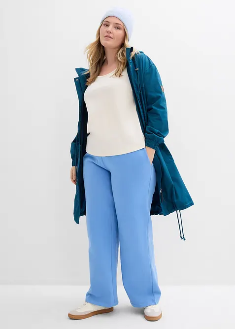 T-shirt manches 3/4 en jersey &eacute;pais 100% coton, bonprix