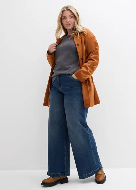 Lot de 3 T-shirts en jersey coton &eacute;pais, bonprix