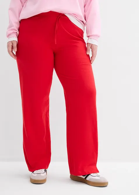 Pantalon de jogging large 100% coton, bonprix