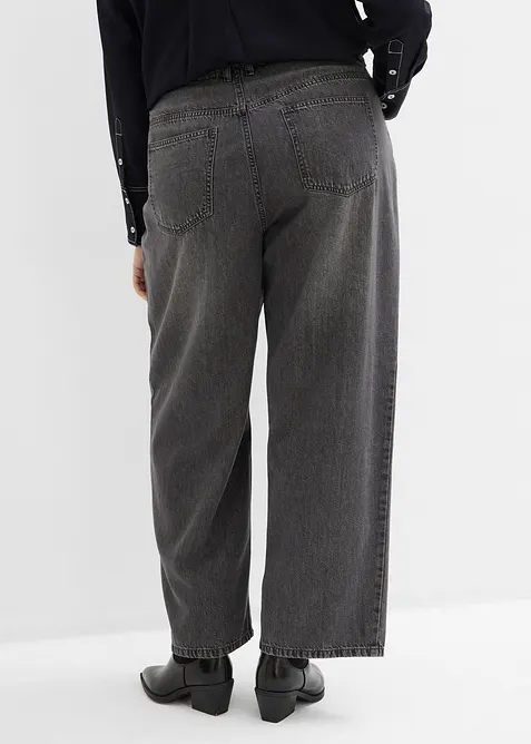 Jean large taille haute, bonprix