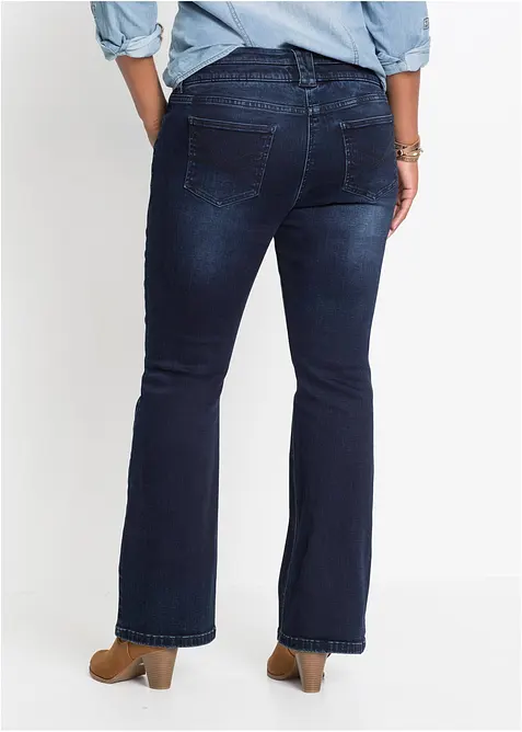 Jean bootcut sculptant taille haute, ultra doux, bonprix