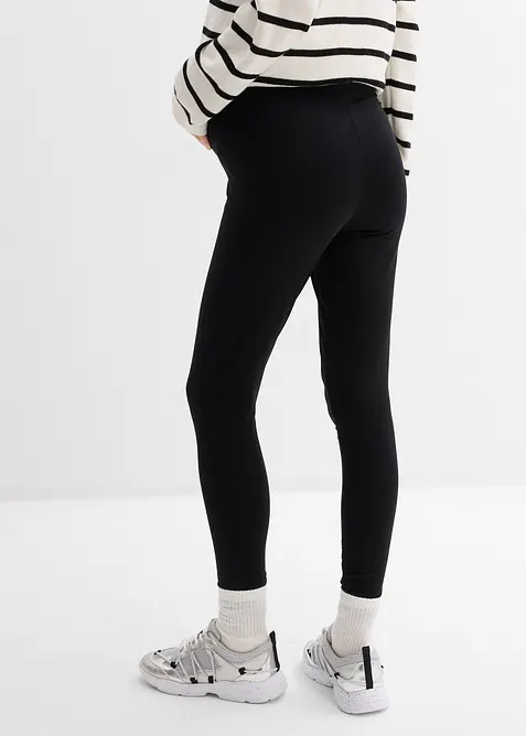 Lot de 3 leggings de grossesse en coton, bonprix