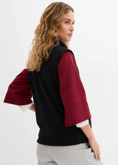 Gilet sans manches de grossesse et portage en polaire, bonprix