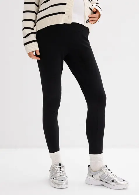 Lot de 3 leggings de grossesse en coton, bonprix