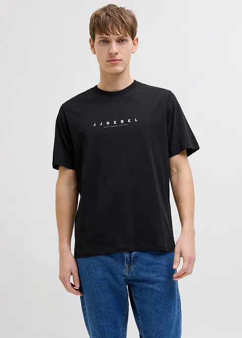 T-shirt JJ REBEL loose, 100% coton, JJ REBEL
