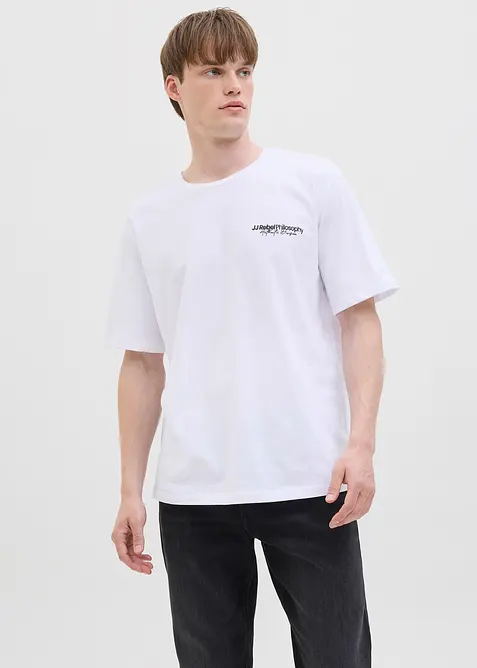 T-shirt JJ REBEL loose, 100% coton, JJ REBEL