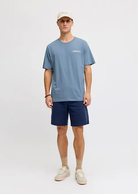 T-shirt JJ REBEL loose, 100% coton, JJ REBEL