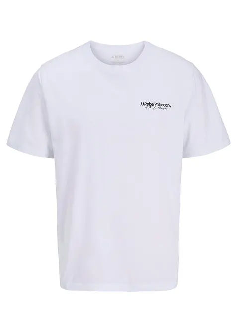 T-shirt JJ REBEL loose, 100% coton, JJ REBEL