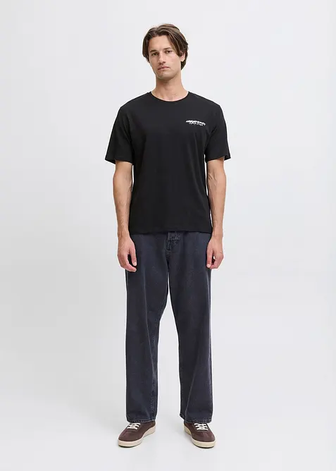 T-shirt JJ REBEL loose, 100% coton, JJ REBEL