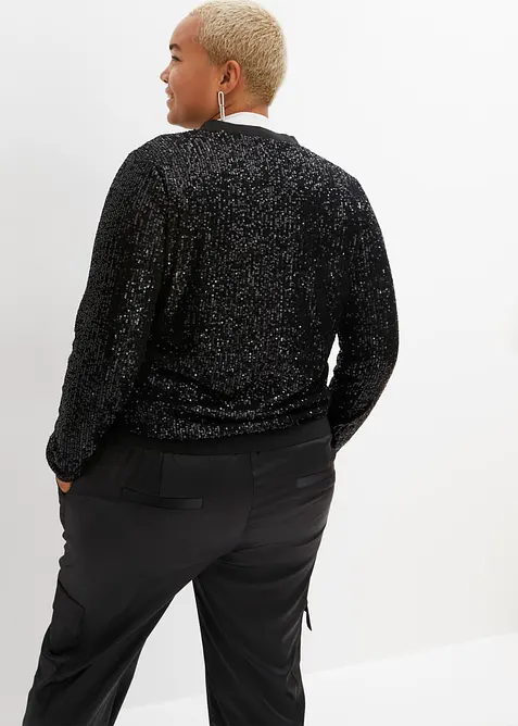 Blouson &agrave; sequins, bonprix