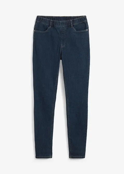 Jegging extensible, taille haute et &eacute;lastiqu&eacute;e, bonprix