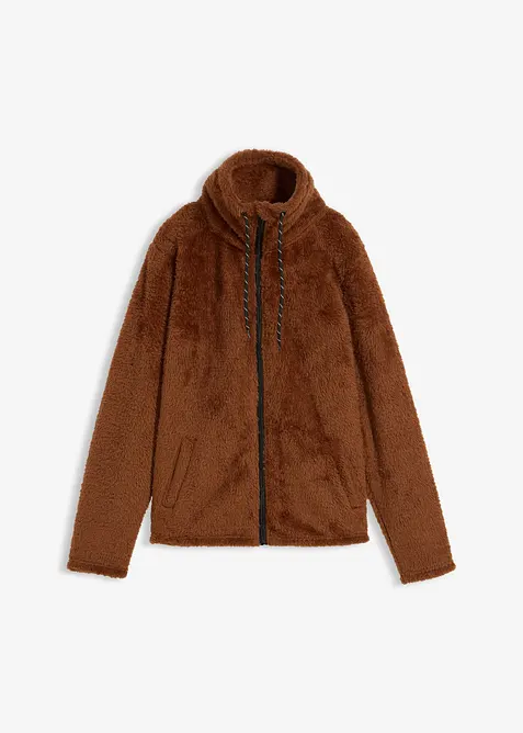 Veste en polaire peluche, bonprix