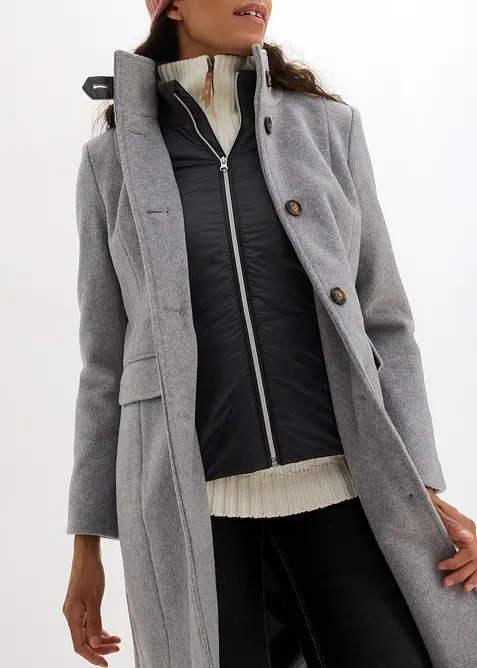 Manteau d&rsquo;hiver, style 2-en-1, bonprix