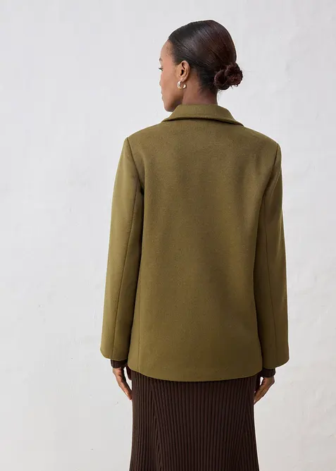 Caban en laine, bonprix