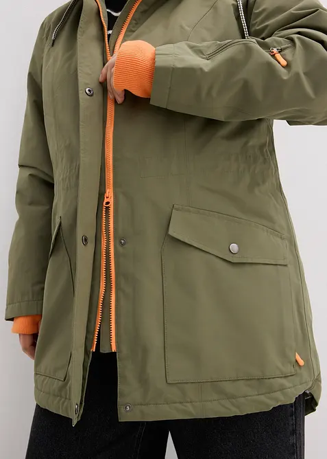 Veste de mi-saison technique, imperm&eacute;able, bonprix