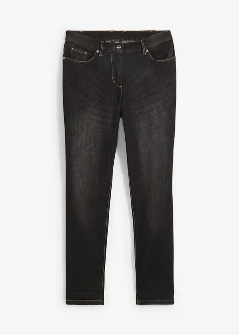 Jean boyfriend taille mi-haute, extensible, bonprix