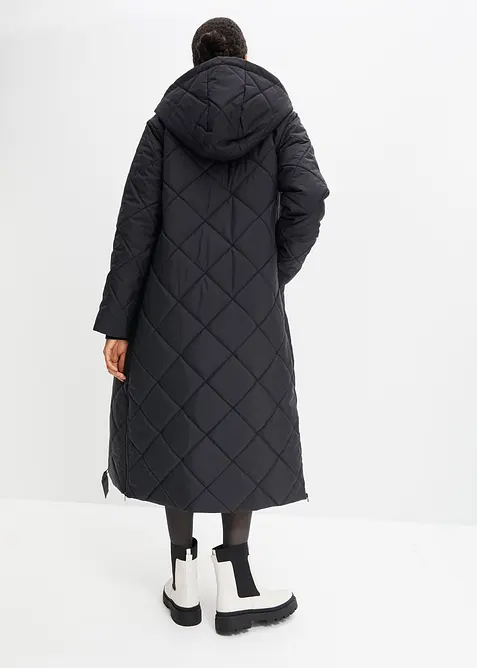 Manteau matelass&eacute; et rembourr&eacute; &agrave; capuche, bonprix