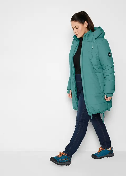 Longue doudoune d&eacute;perlante, bonprix