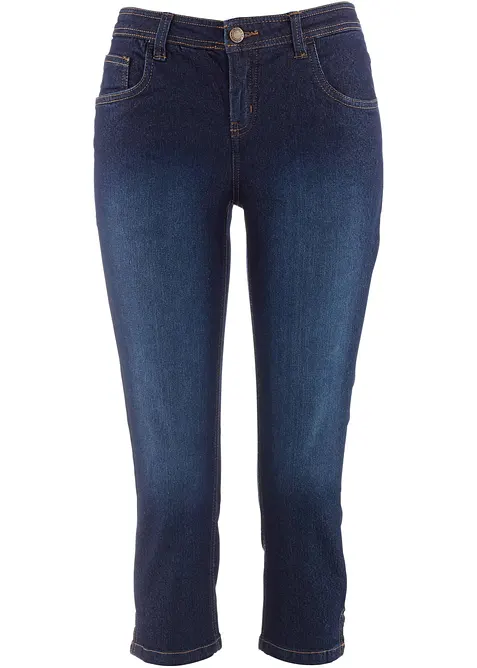 Jean slim taille mi-haute, raccourci, bonprix