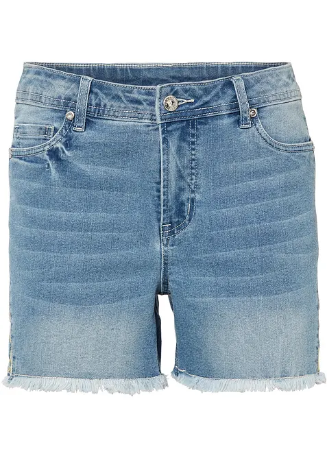 Short en jean, taille mi-haute, bonprix