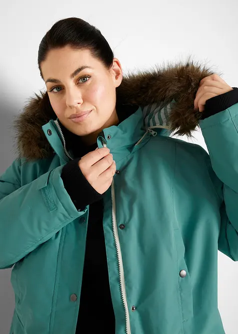 Parka outdoor imperm&eacute;able avec capuche, bonprix