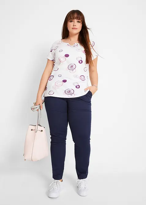 Pantalon chino extensible, bonprix