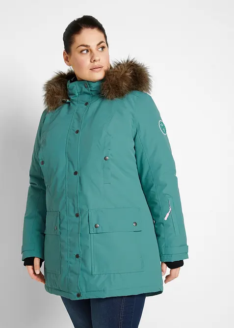 Parka outdoor imperm&eacute;able avec capuche, bonprix