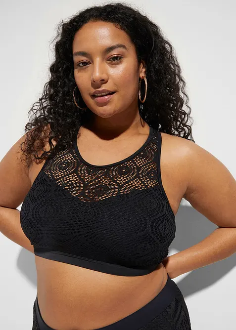 Haut de bikini brassi&egrave;re avec dentelle, bonprix
