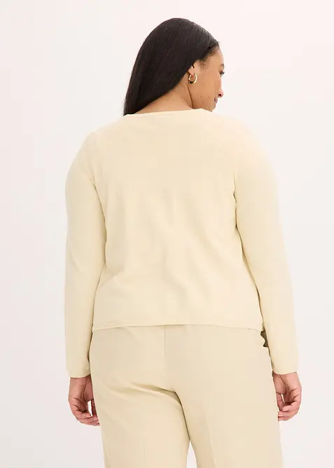 Gilet simple en fine maille, bonprix