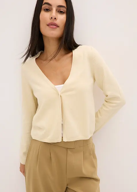 Gilet simple en fine maille, bonprix