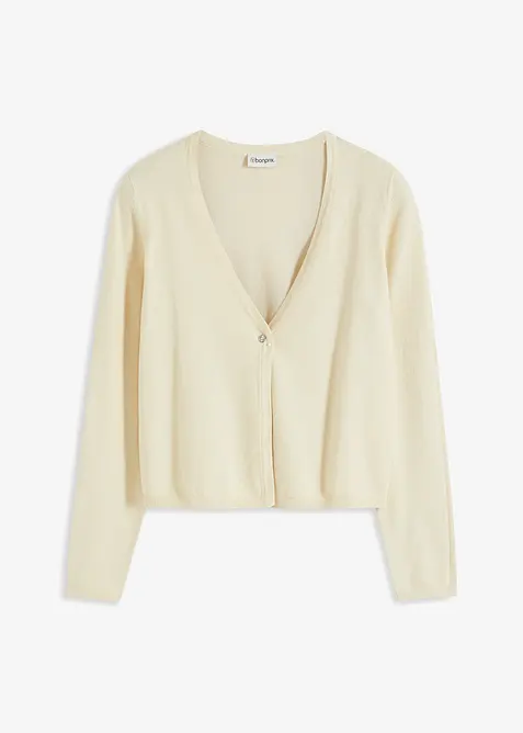 Gilet simple en fine maille, bonprix